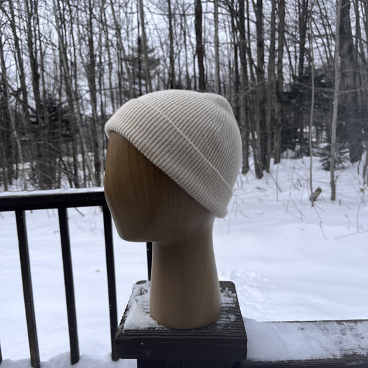 Ace All Weather Watchcap in Natural - SilentZ Knits